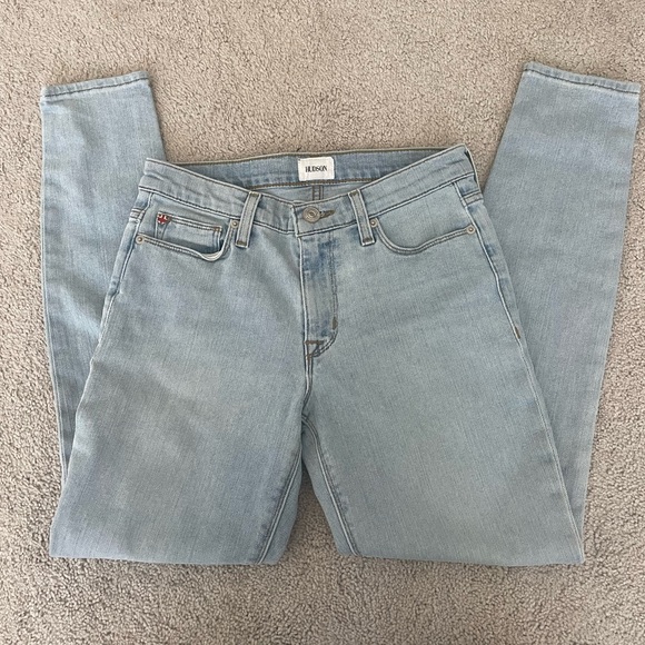 Hudson Light Wash Skinny Jeans - Picture 1 of 5